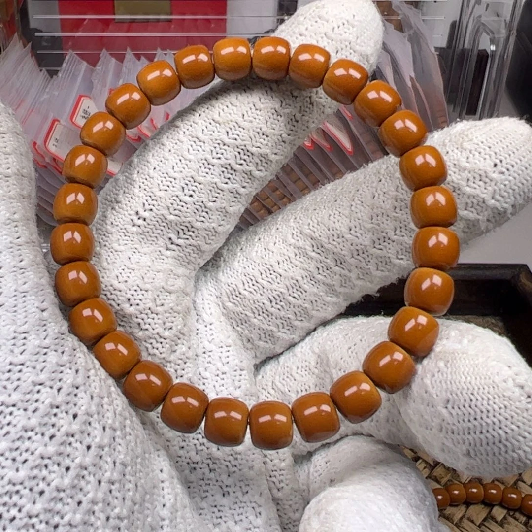 吊坠橄榄核老挝核尖单圈8.1mm