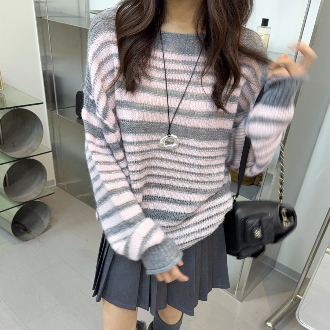 韩国东大门 设计款针织毛衣合集时尚休闲