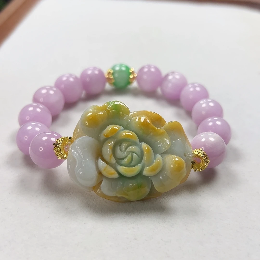 翡翠未镶嵌手链手牌