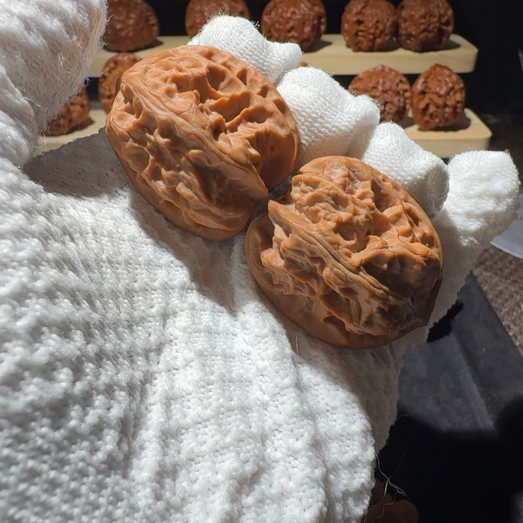 吊坠文玩核桃32全品龙骨