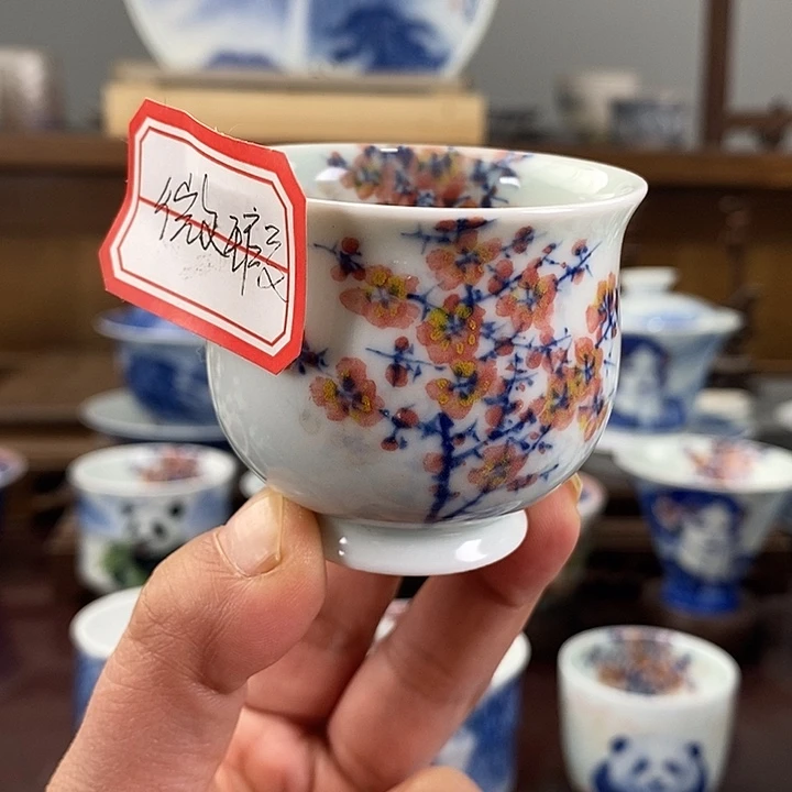 杯景德镇手工手绘陶瓷，高亮兴老师作品