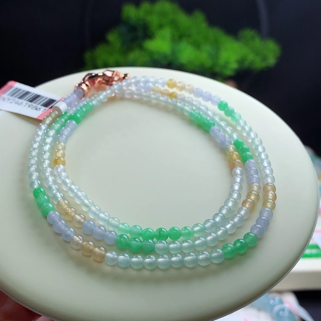 项链未镶嵌翡翠卡3.7mm