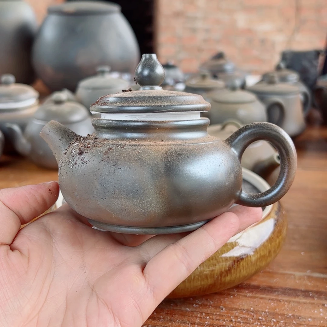 坭兴陶贵台龙窑柴烧茶器A446