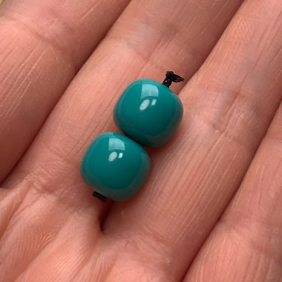 绿松石未镶嵌配饰直径9.9