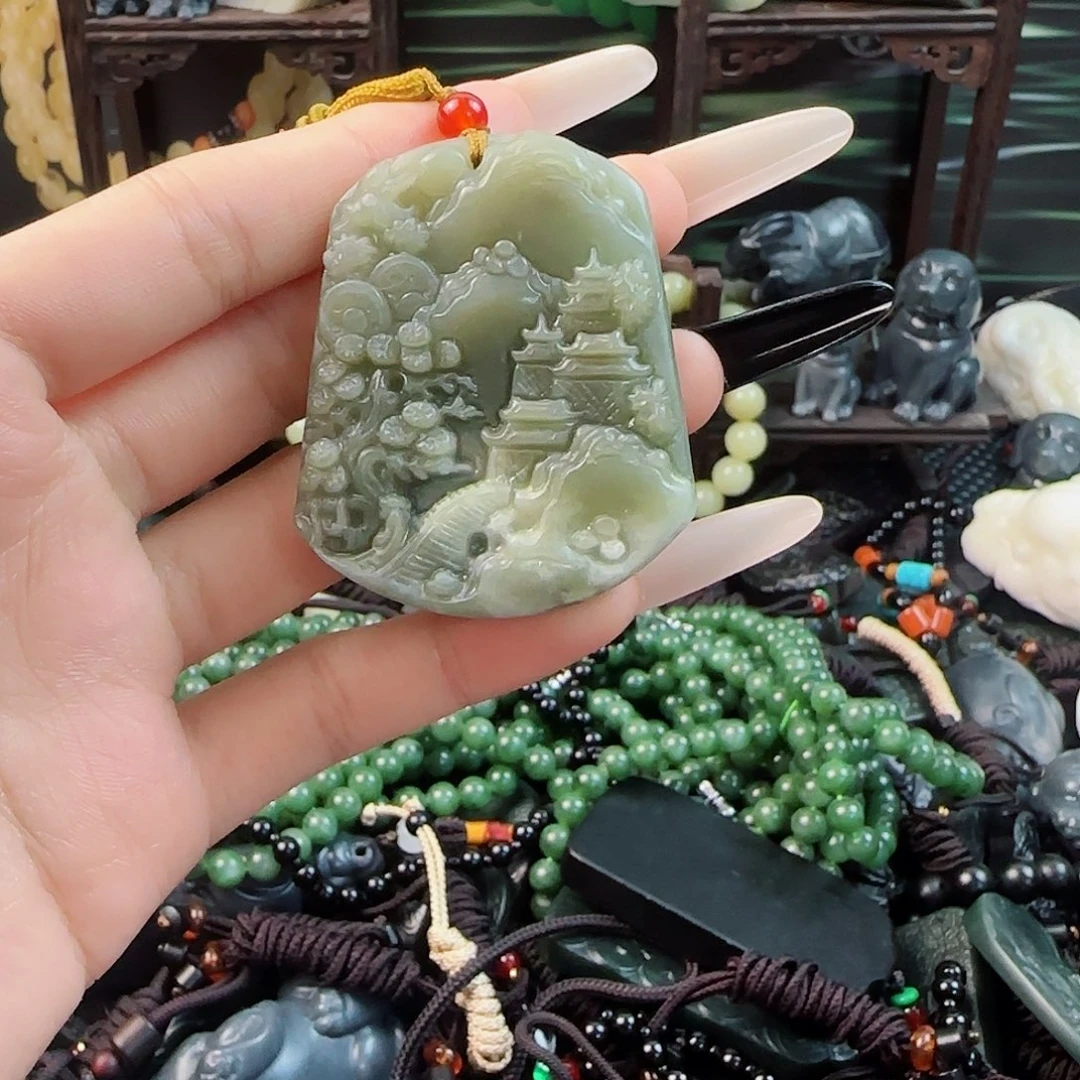 未镶嵌和田玉挂件