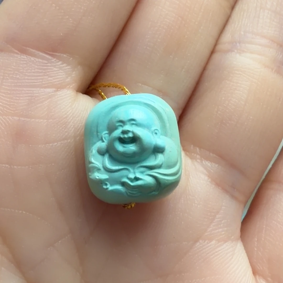 绿松石未镶嵌颈饰