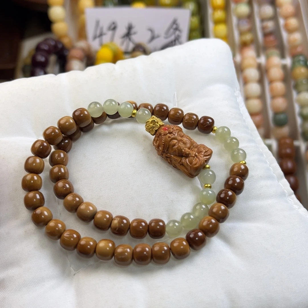 菩提根/象牙果手串库克双圈7