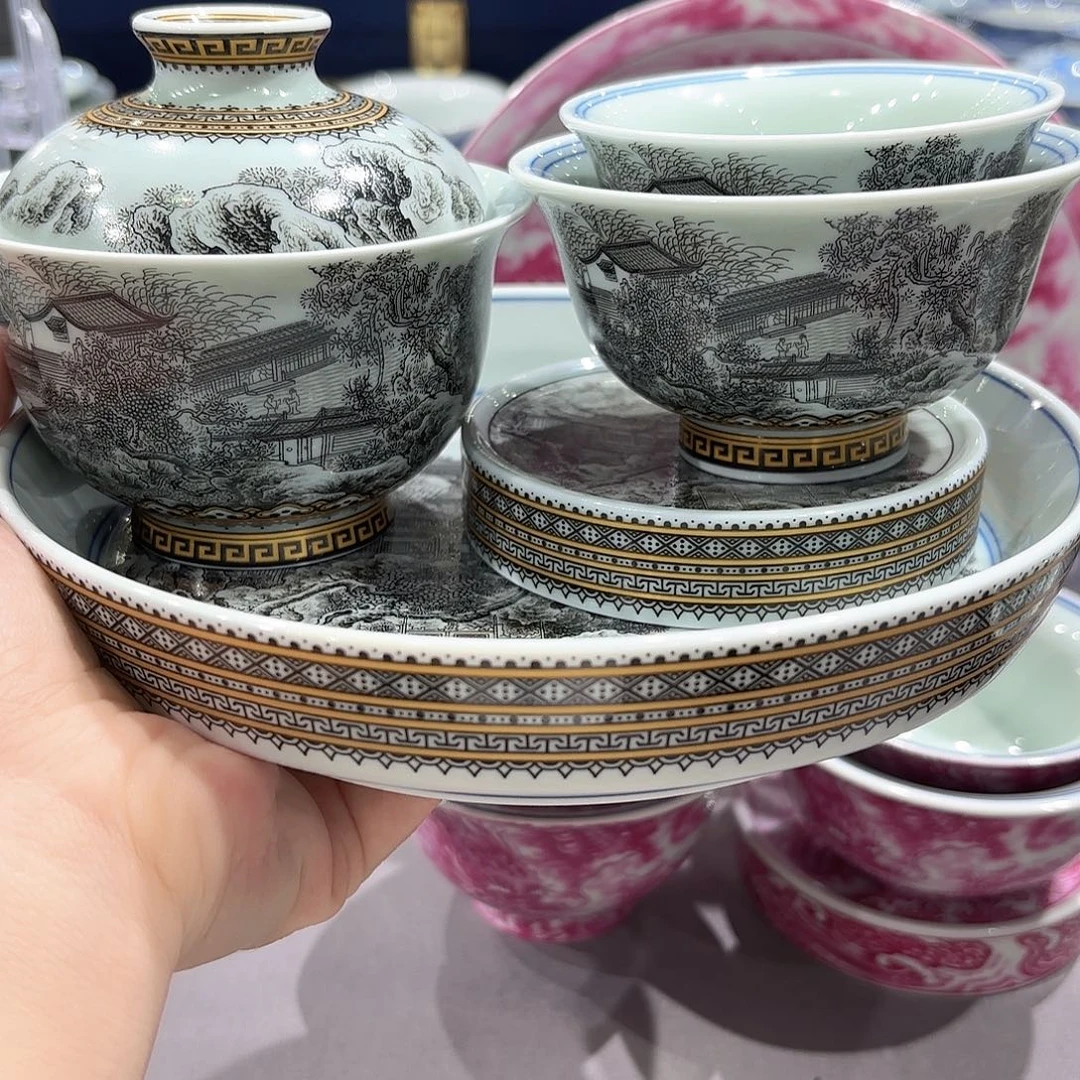 瓷片景德镇瓷器精品展示