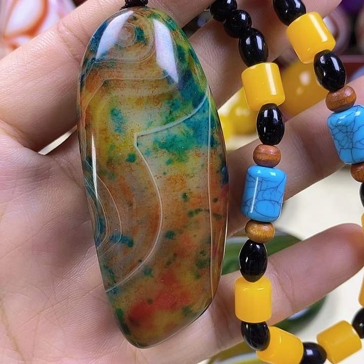 未镶嵌玛瑙/玉髓珠宝半成品