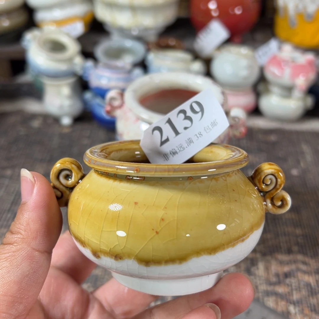 口5 手工花盆满30包邮