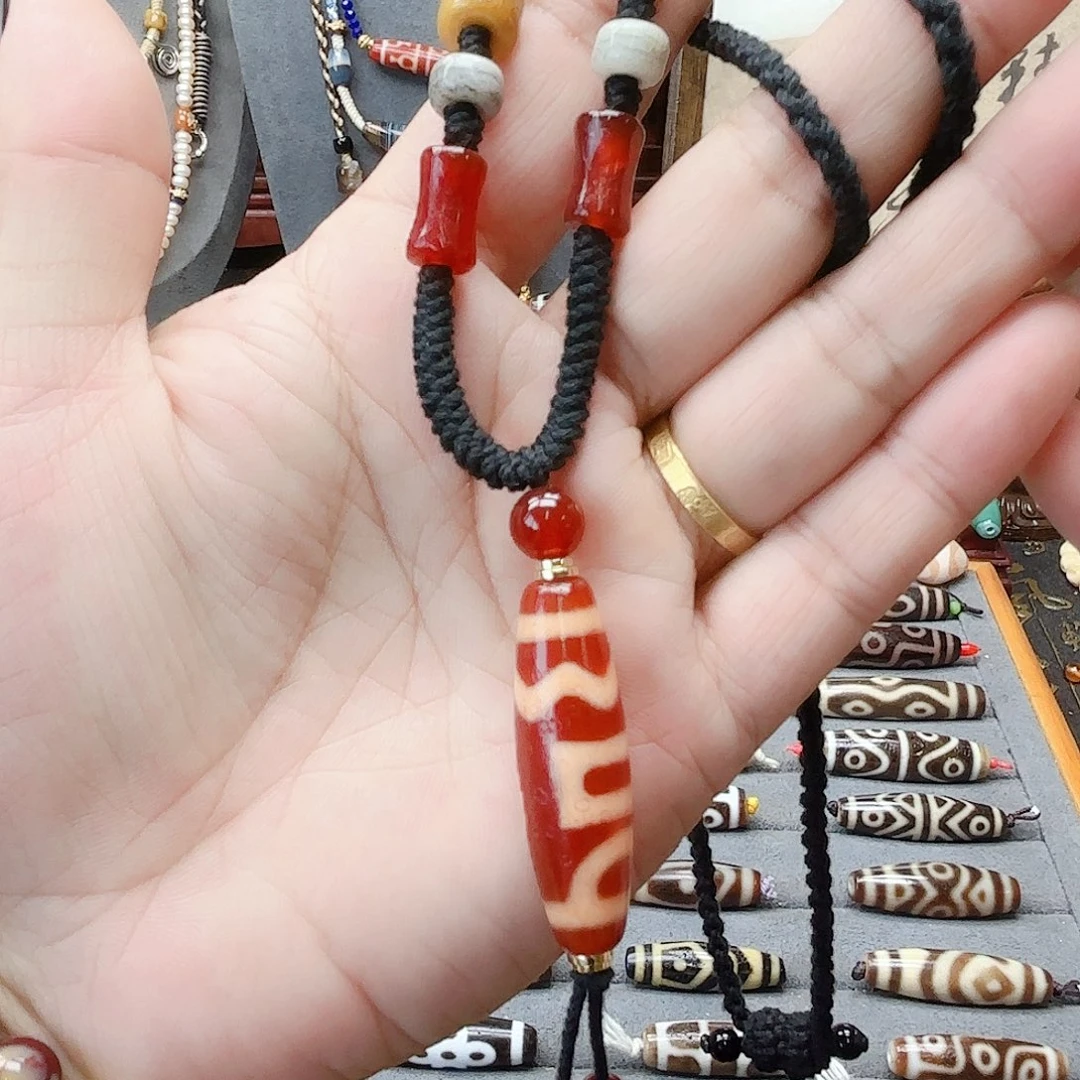 玛瑙/玉髓合金颈饰