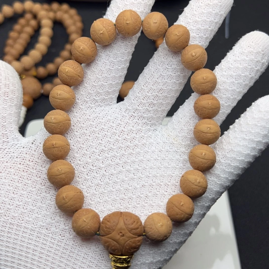 凤眼菩提手串尼泊尔凤眼菩提手串厚皮小12mm左右