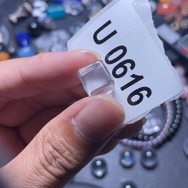 玛瑙/玉髓未镶嵌珠宝半成品白水晶