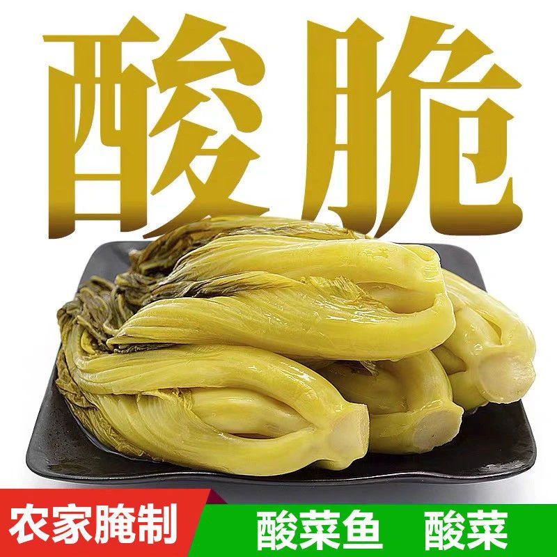 广西酸菜芥菜农家古法腌制广西酸菜酸菜鱼大肠酸菜