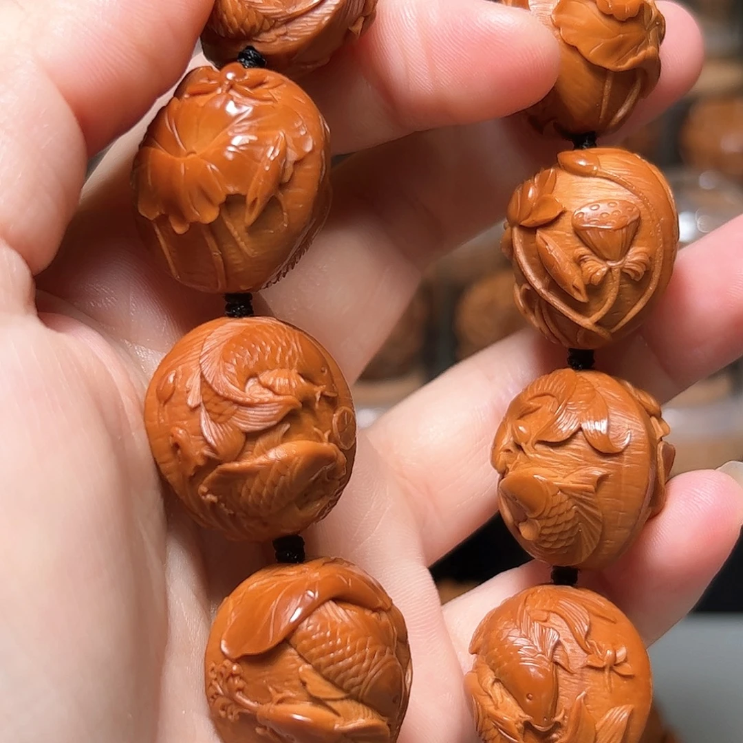 春***开橄榄核手串/手链橄榄核