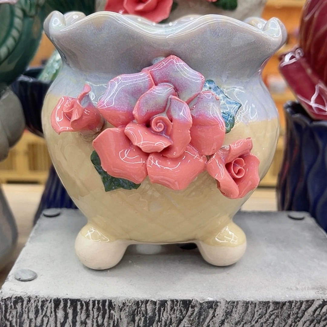 【闪购商品】陶瓷花盆