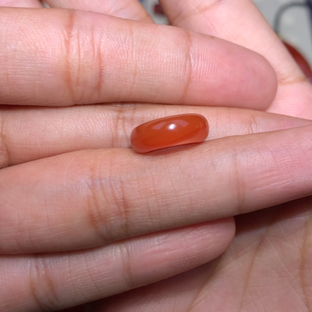 南红玛瑙跑环8+未镶嵌沧**粟微纹
