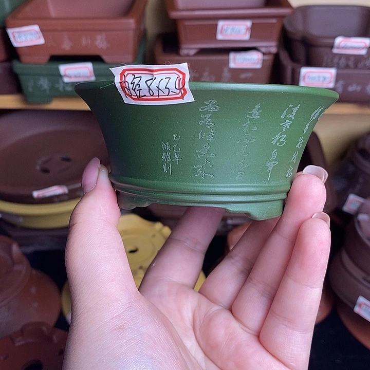 宜兴紫砂精品花盆