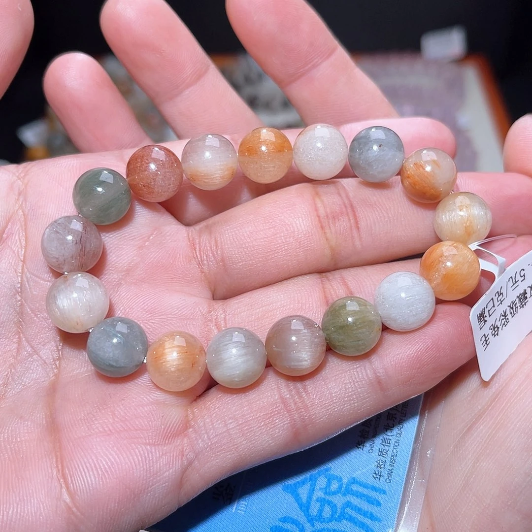 水晶手链未镶嵌350号主图手串  11+