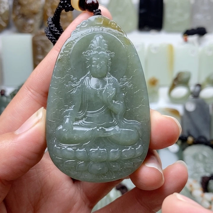 和田玉（糖玉）颈饰未镶嵌