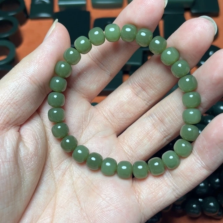 和田玉（青玉）未镶嵌颈饰