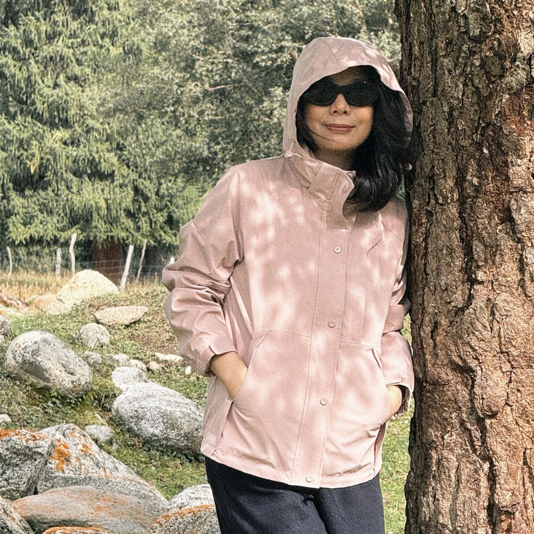 Ms.Qnn“见山见海”都市户外简约显瘦夹克时尚外套 5101C Q姐