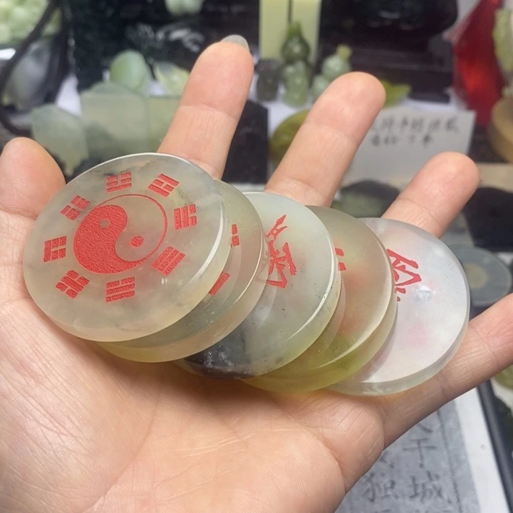 合金蛇纹石玉颈饰A****1