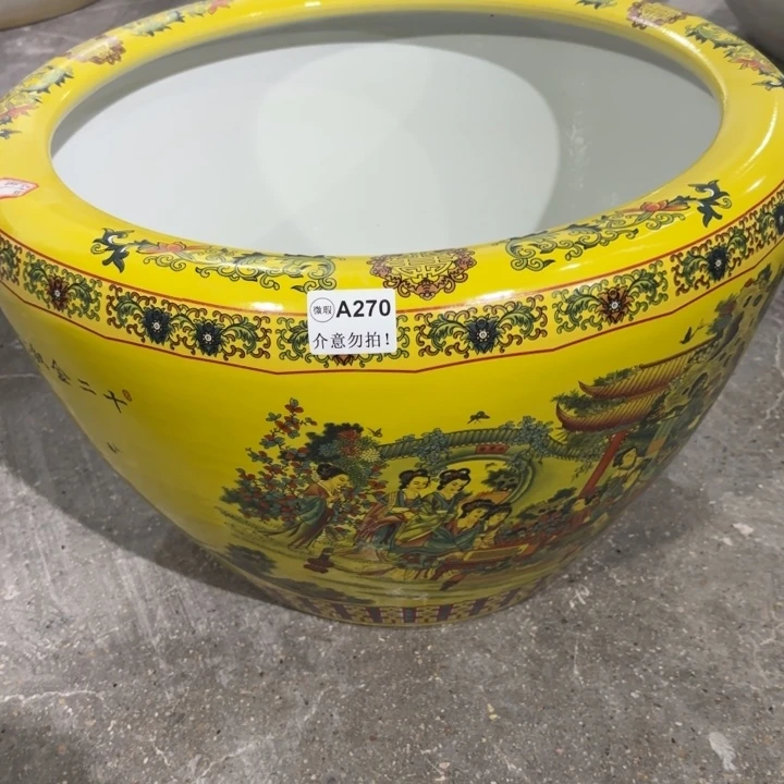 陶瓷鱼缸微瑕尺寸50-32