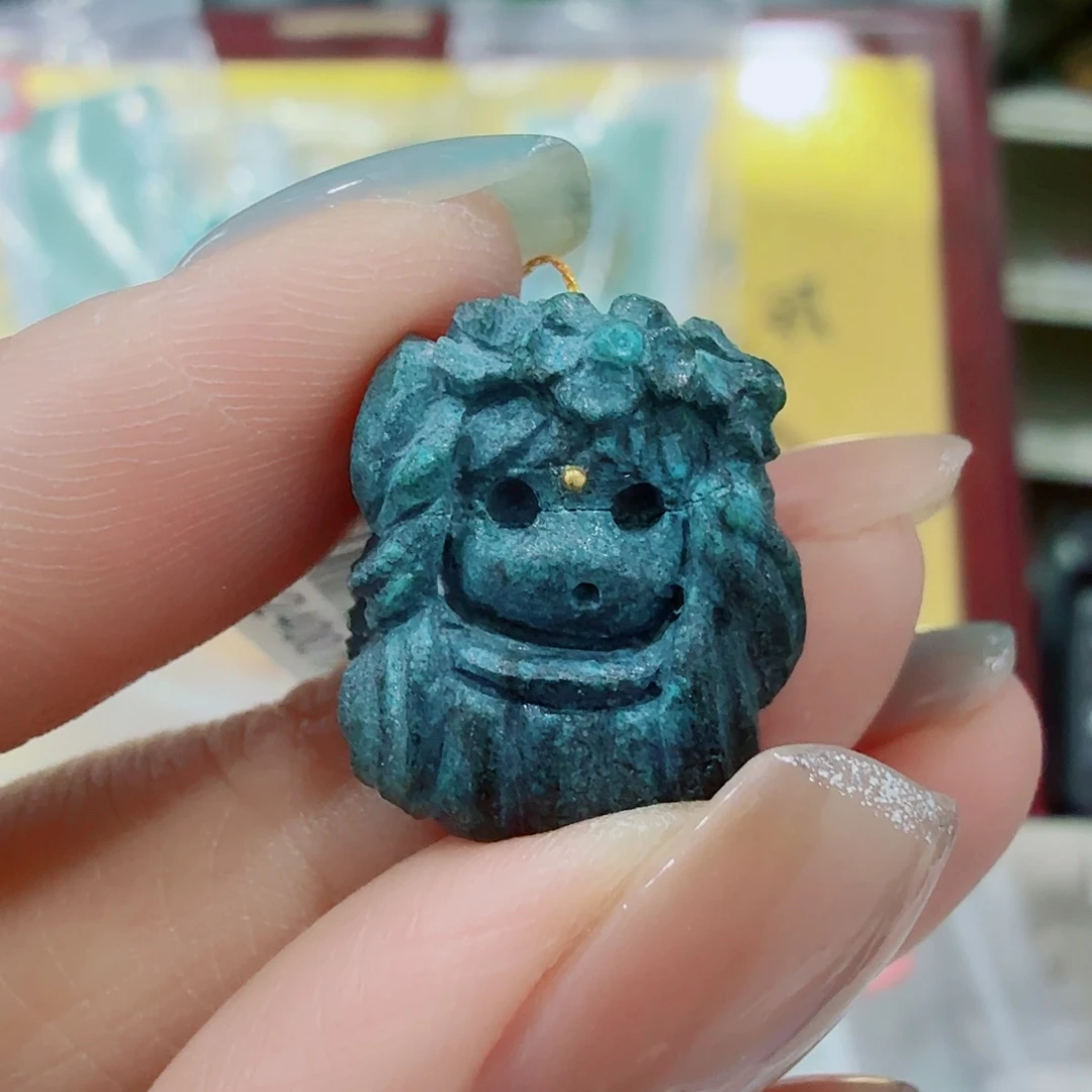未镶嵌绿松石珠宝奇石小*