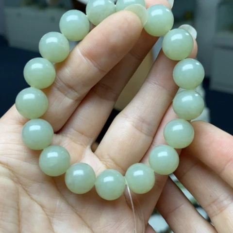 和田玉未镶嵌手链110