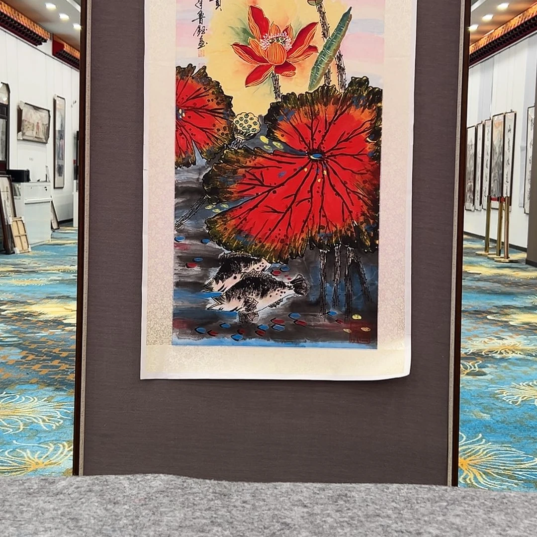国画徐文清展览原作