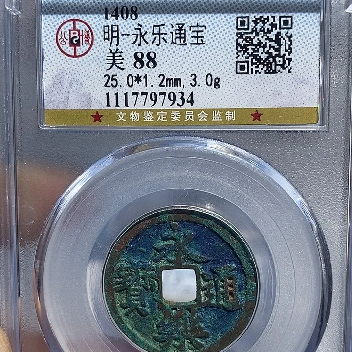 铜二妹永乐通宝评级