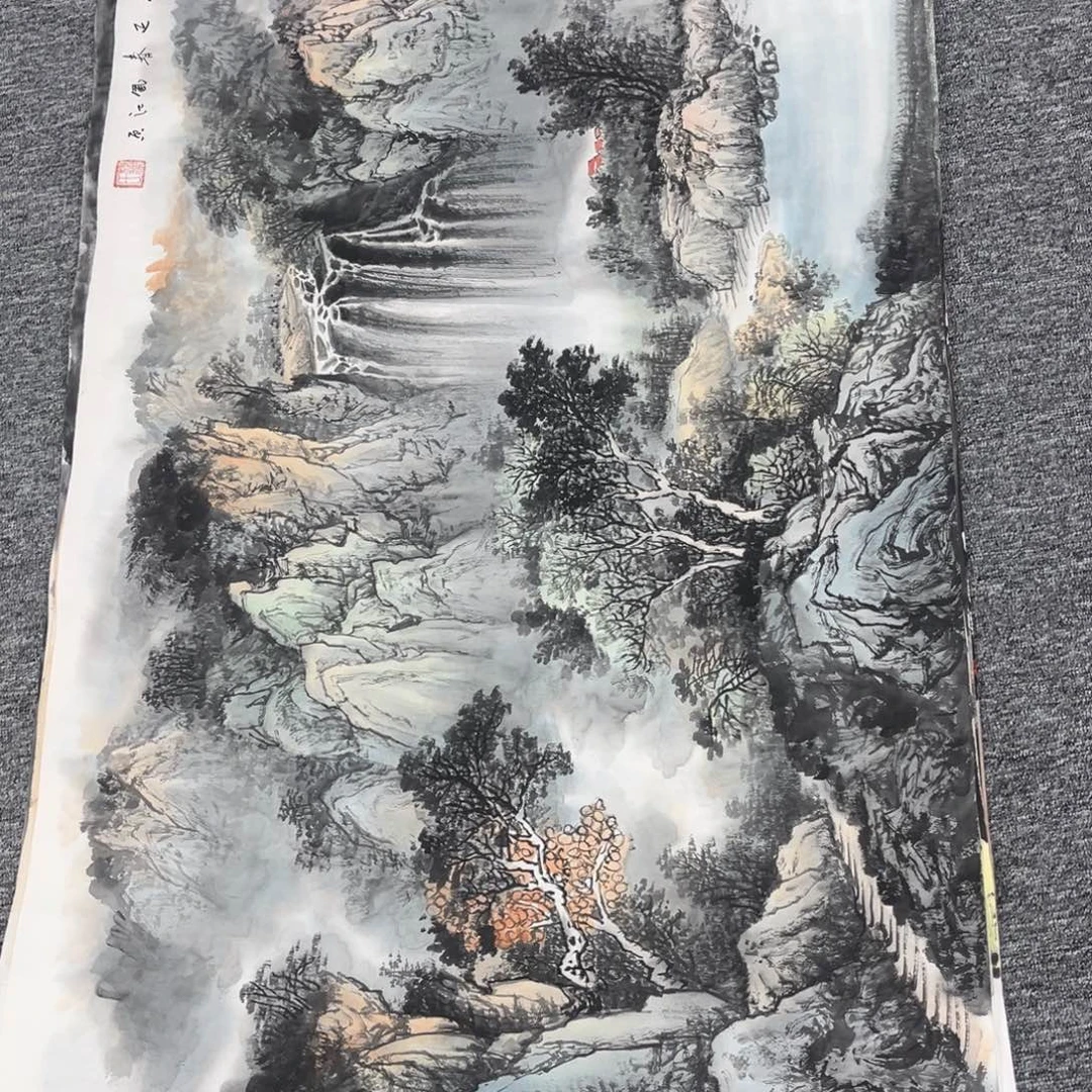 书***裱国画绘画作品多次参加全国