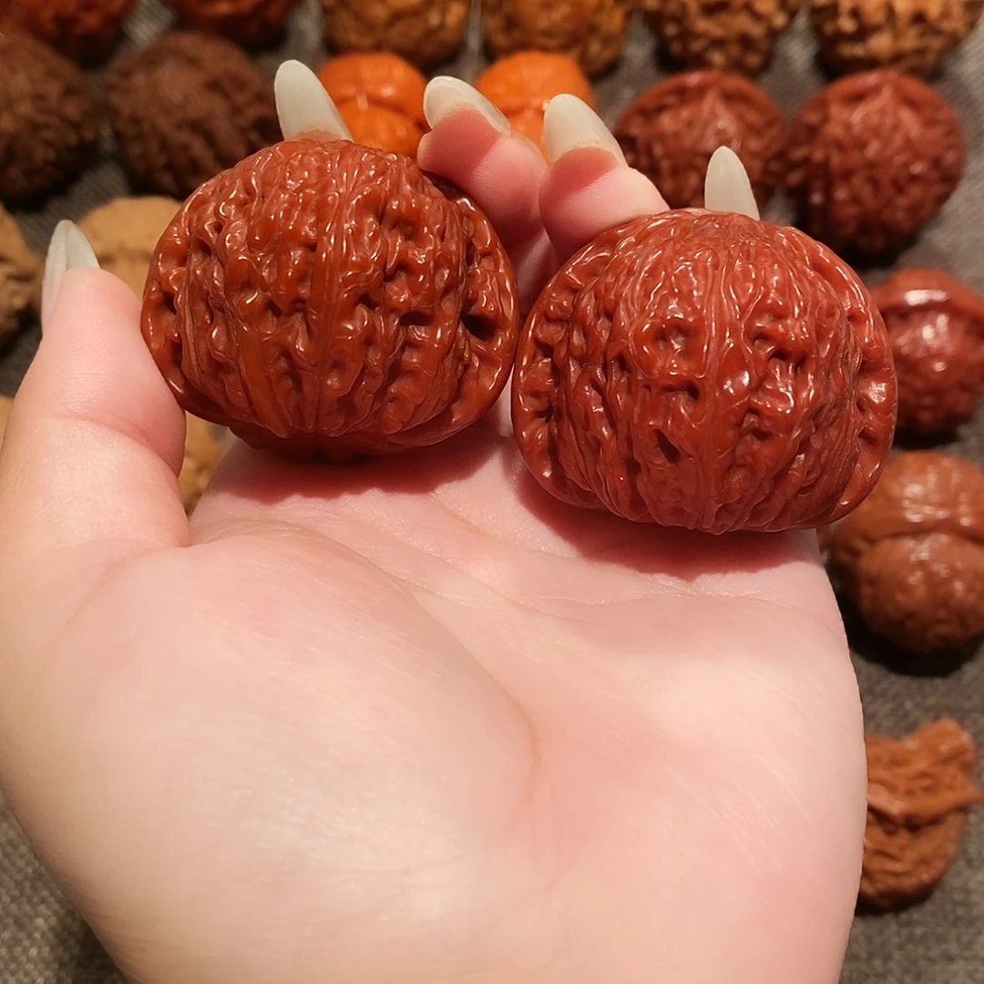 做***人文玩核桃吊坠泥鳅背0524