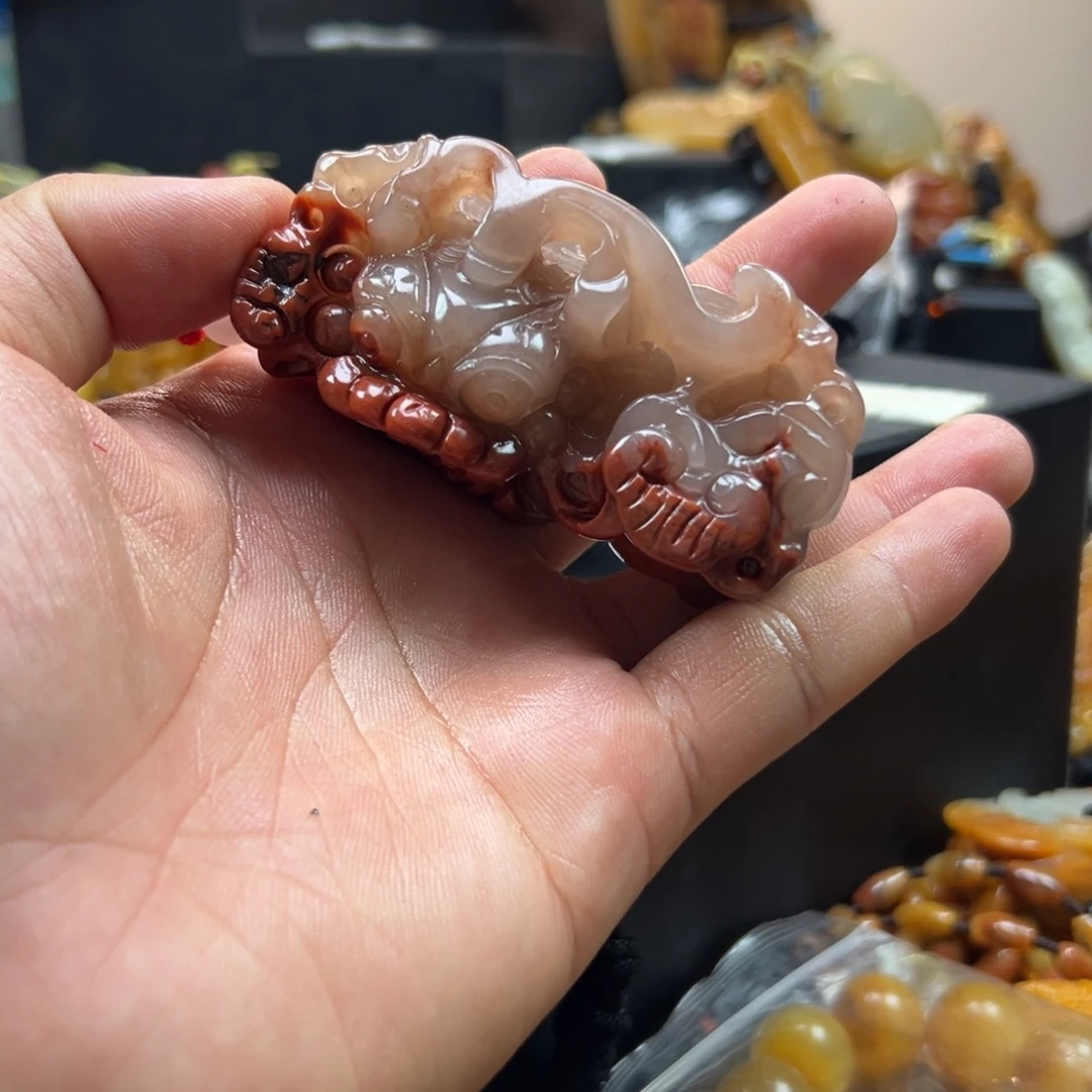 石英质玉（黄龙玉）未镶嵌hly