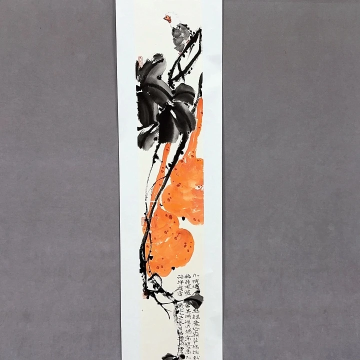 国画亲笔手绘放心去藏