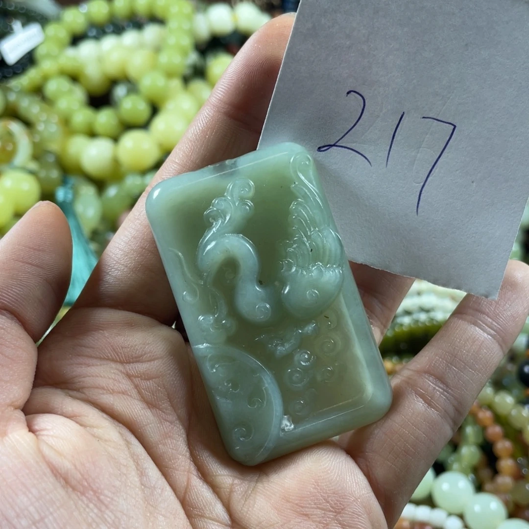 透闪石-蛇纹石玉未镶嵌手串