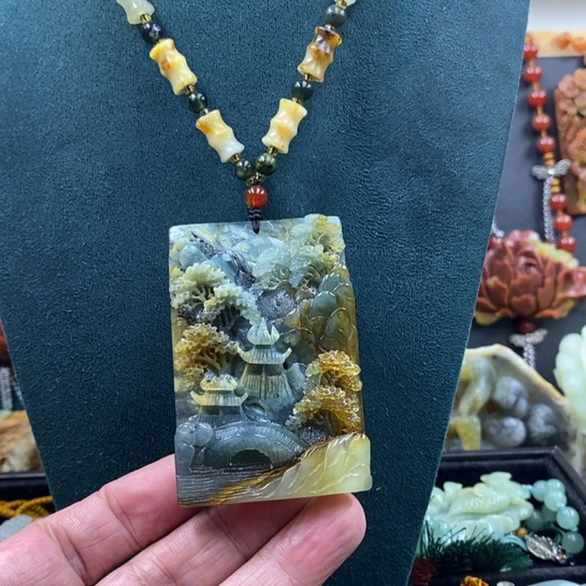 【闪购商品】未镶嵌岫玉吊坠