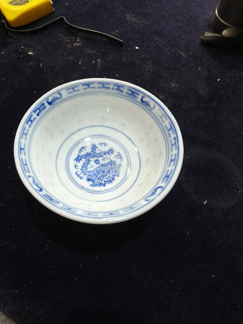 景德镇陶瓷厂货青花玲珑