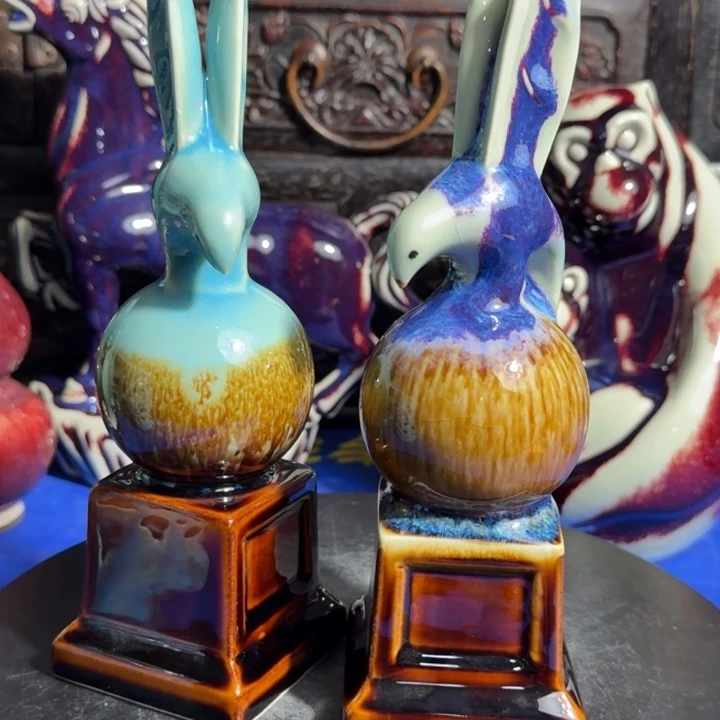 摆件瓷器制作工艺精湛