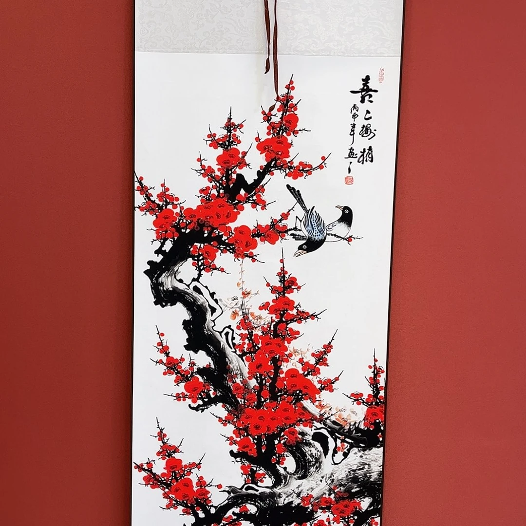 竖款43/140喜上眉梢