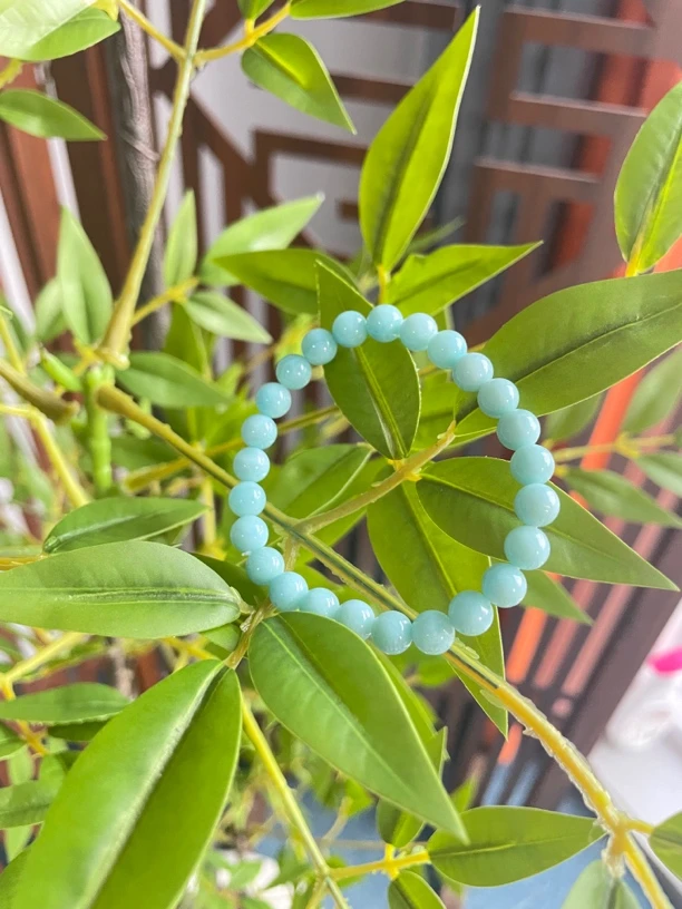 【周小福珠宝】DIY手工定制海纹石手串