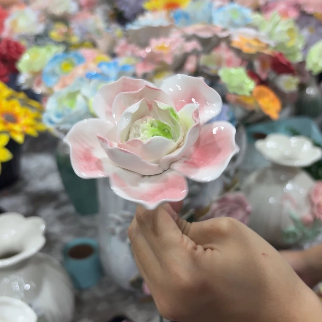 陶瓷花，拍满20发货，退款拉黑