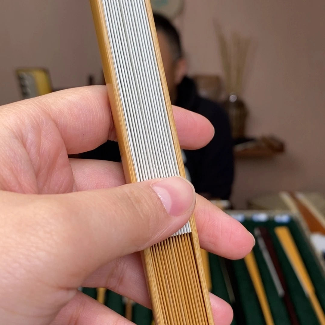 扇子江老山檀香折扇扇子