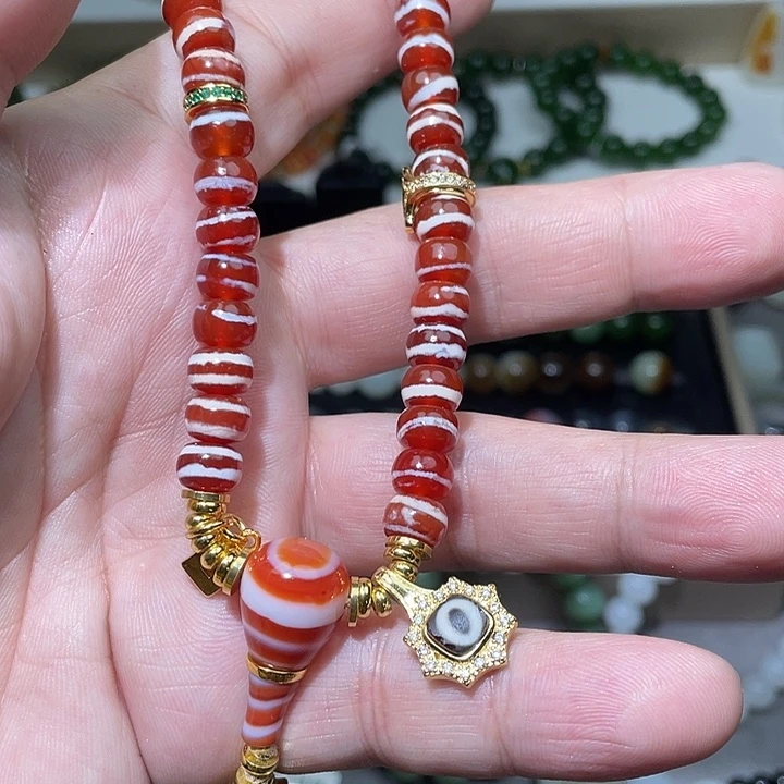 玛瑙/玉髓未镶嵌手链