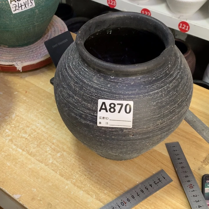 【闪购商品】粗糙盆默认打孔高24口14