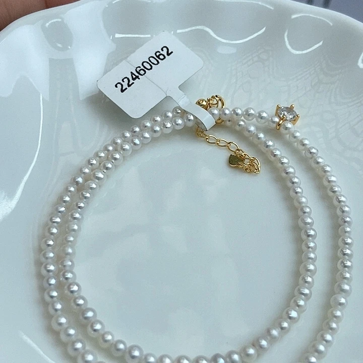 未镶嵌颈饰淡水珍珠