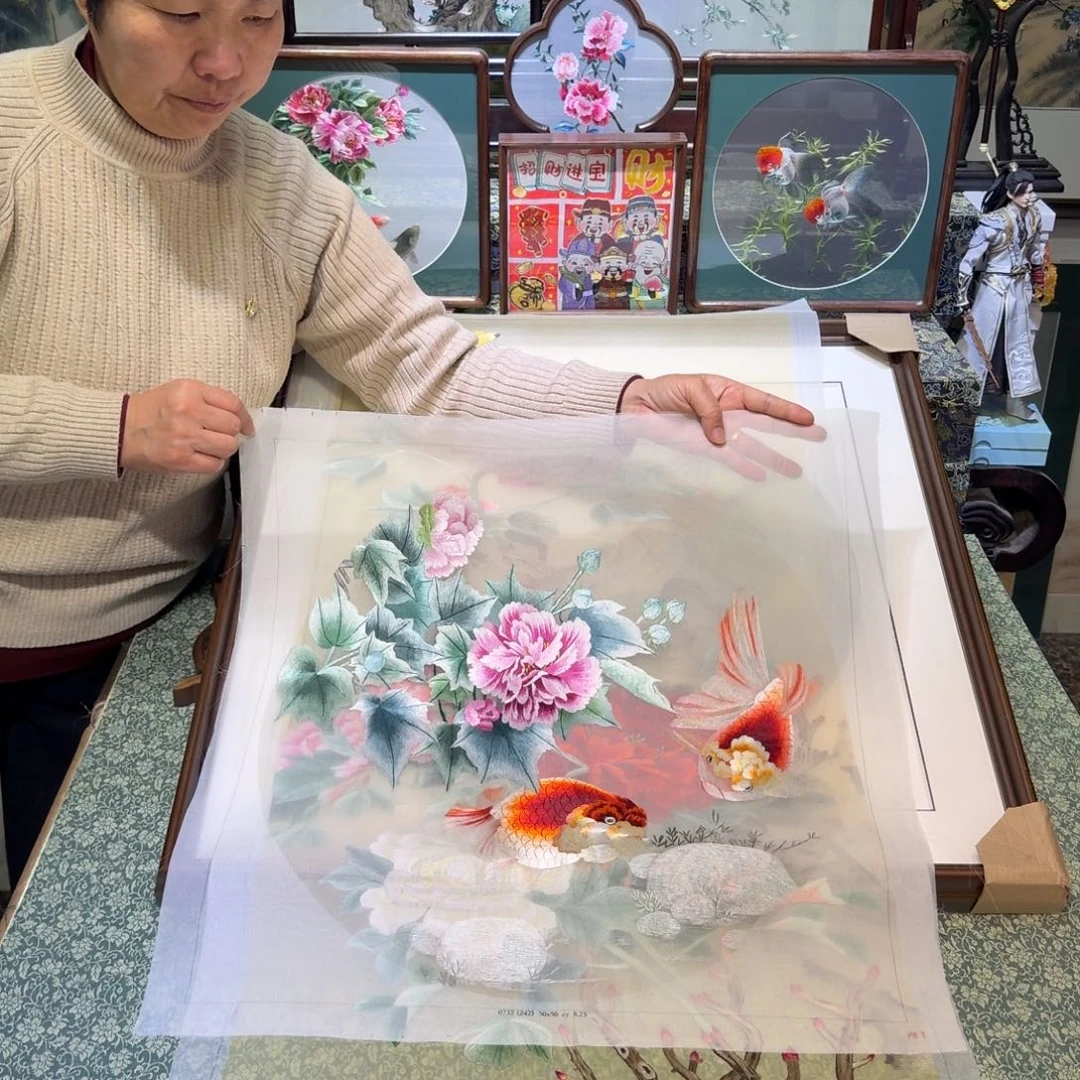 刺绣手工苏绣工艺