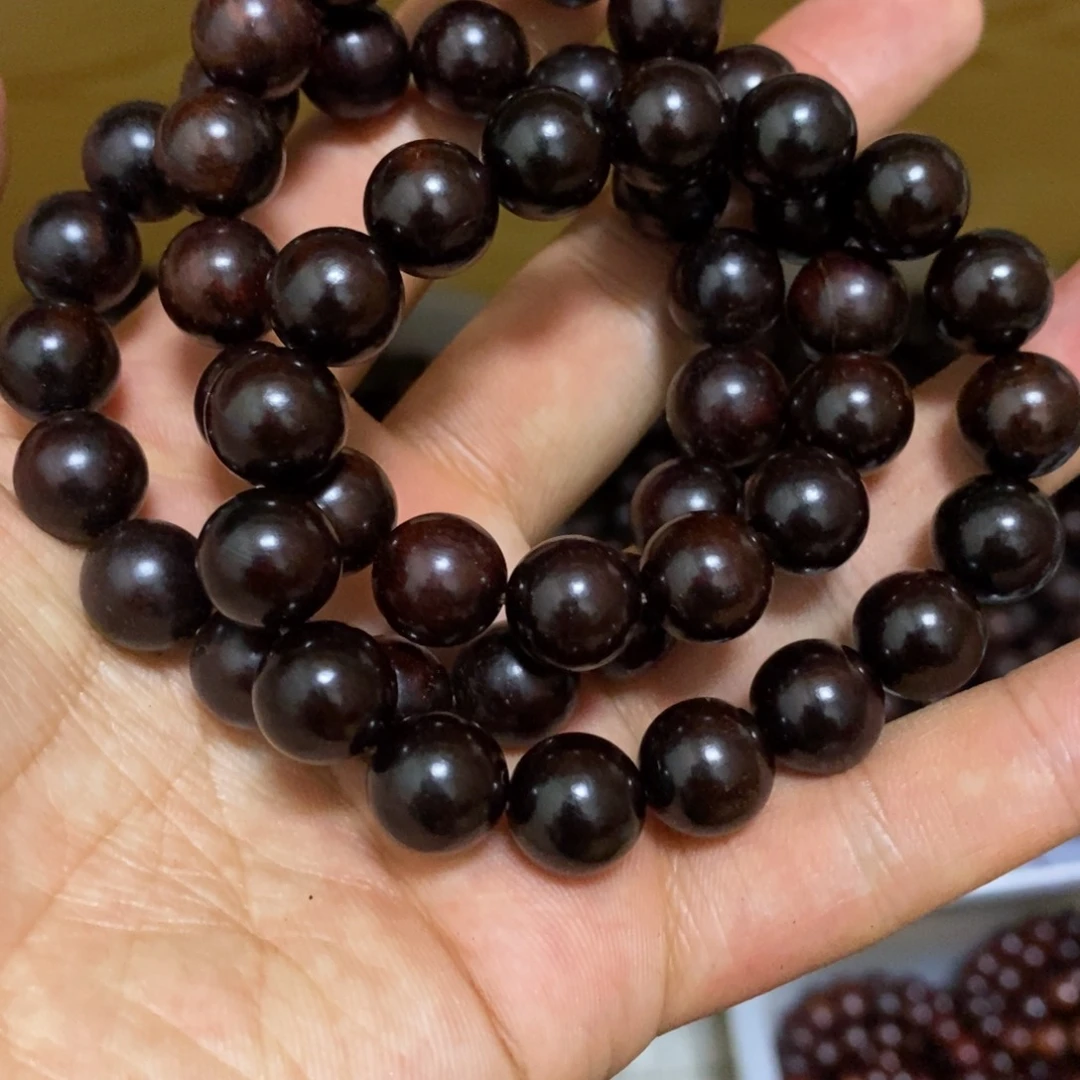 檀香紫檀（小叶紫檀）手串/手链瑕疵串
