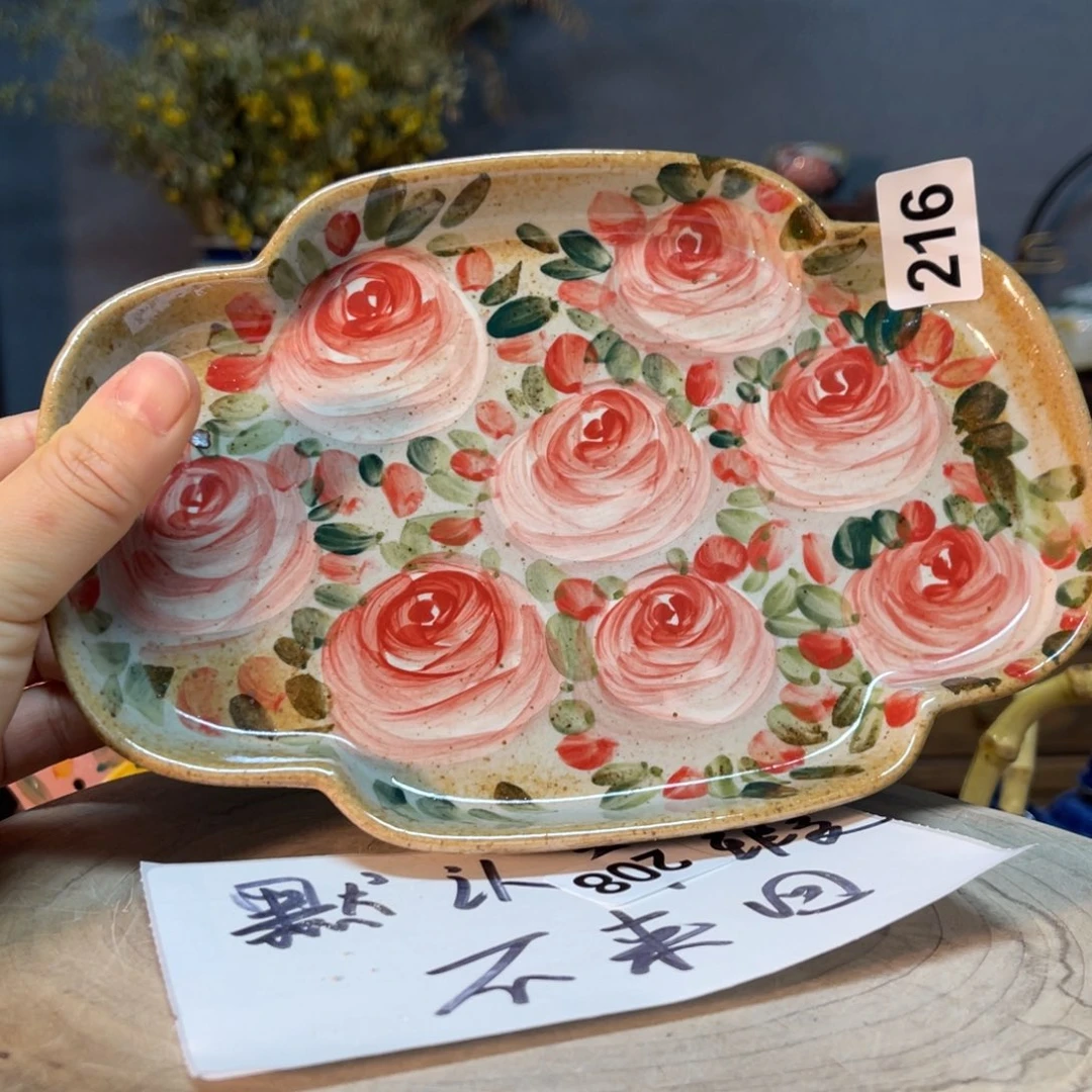杯素浅陶瓷手工手绘